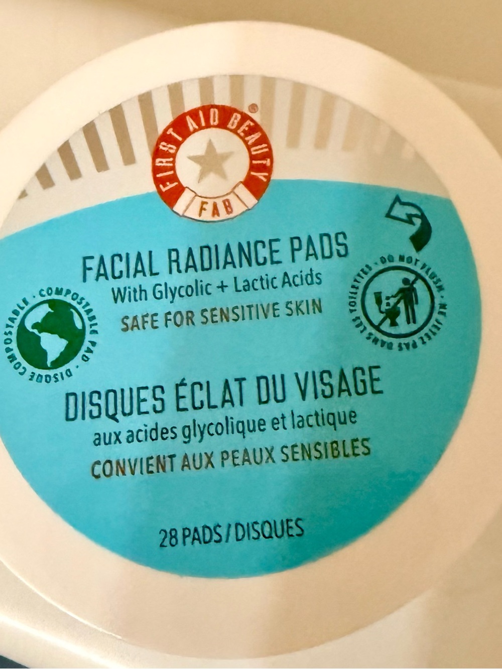 First Aid Beauty Facial Radiance Pads -  (28 Pads)